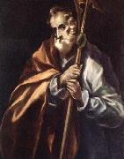 GRECO, El Apostle St Thaddeus Spain oil painting artist